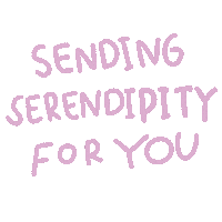 Serendipity Send Sticker