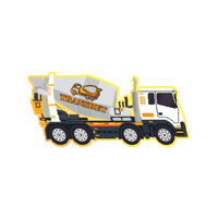 TransbetBetoniarnie cement beton budowa transbet Sticker