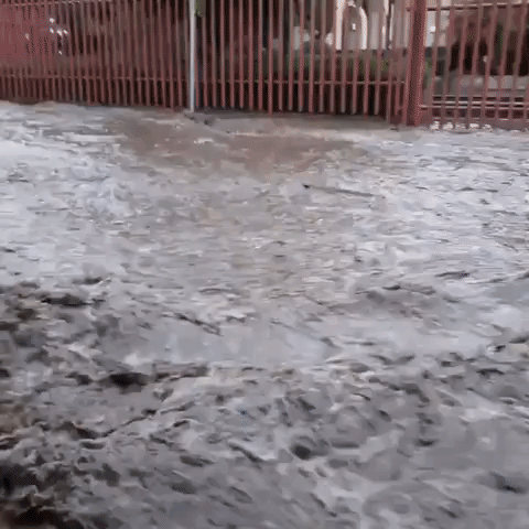Severe Flooding Turns Streets Into Raging Torrents Near Mexico City