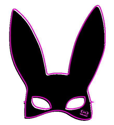 Room22 dance party drink bunny Sticker