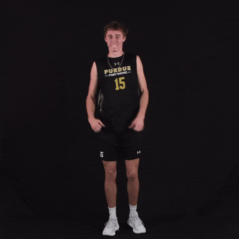 Volleyball Sword GIF by Purdue Fort Wayne Athletics