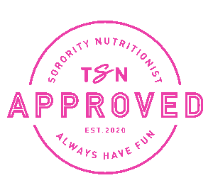 Tsn Sticker by Sorority Nutritionist