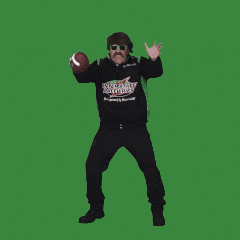 interstatebatteries giphyupload reaction football yes GIF