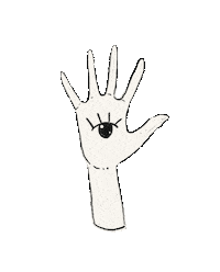 papertoothtiger hello hi weird yay Sticker