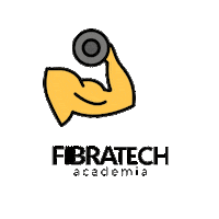Gym Muscle Sticker by Academia Fibratech