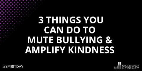 bullying spiritday GIF by HelpGood