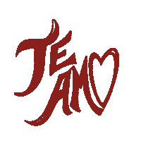 Illuwellustudio love amor liebe teamo Sticker