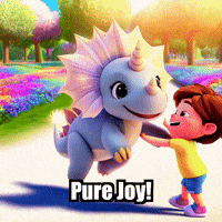 Pure Joy Love GIF by Divineasaur