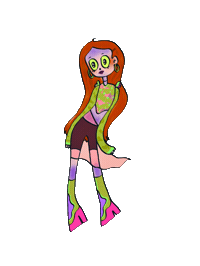 Girl Mood Sticker