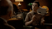 Sheldon Cooper Reaction GIF by CBS