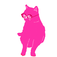 Cat Heart Sticker