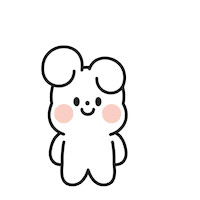 Puppy Wave Bye Sticker