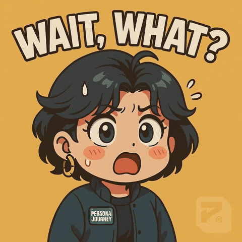 Shocked Wait What GIF by Persona