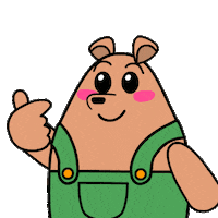 Excited I Love You Sticker