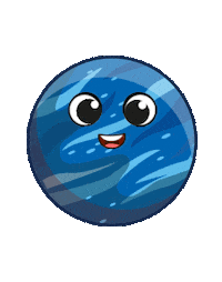 Space Planet Sticker by Tiny Minies