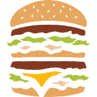 hungry burger Sticker by McDonald's Deutschland