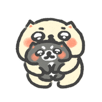 Babe Hug Sticker