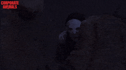 screenmediafilms creepy mask peeping screen media films GIF