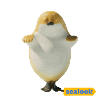 SEALOOK reaction dance dancing yellow Sticker
