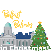 Belfast City Hall Sticker by Visit Belfast