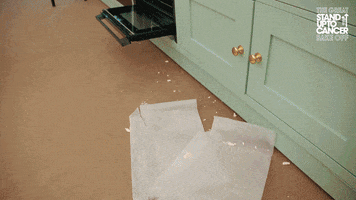 Run Escape GIF by The Great British Bake Off