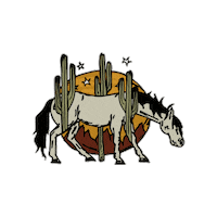 Horse Sticker by Lil Bee's Bohemian