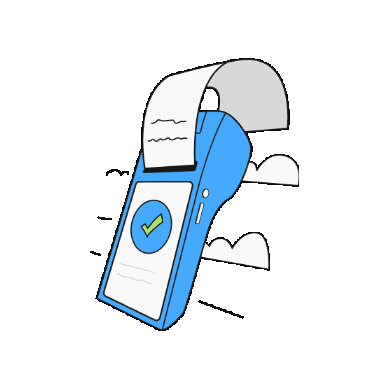 Receipt Sticker by Skyro