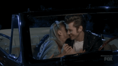 grease live mic GIF