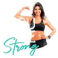 marielabravofit be strong you are strong mariela bravo marielabravofit Sticker
