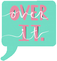 gomezdesignz text talking over it cursive Sticker