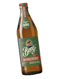 bergbier bier weihnachten berg bergbier Sticker
