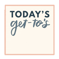 To Do Pink Sticker by Make Life Peachy
