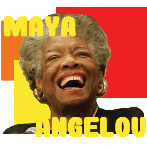 Maya Angelou Women Sticker by RCHL
