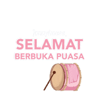 Berbukapuasa Gendang Sticker by Jennyhouse.id