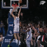 Lets Go Basketball GIF by OKC Thunder