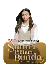 Naura Santri Sticker by Vidio