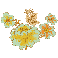 Vintage Flower Sticker by Nine Lives bazaar