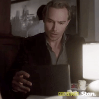 good behavior only on stan GIF by Stan.