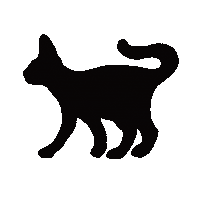 Sphynx Cat Sticker by Rouge Delave