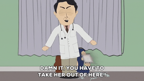 doctor damn it. GIF by South Park 
