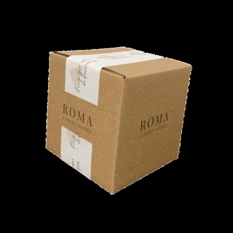 romaluxurygoods giphygifmaker box luxury roma GIF