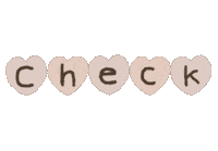 Check Love Sticker