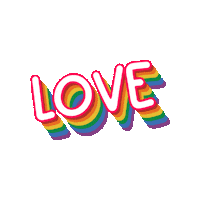 Pride Day Love Sticker