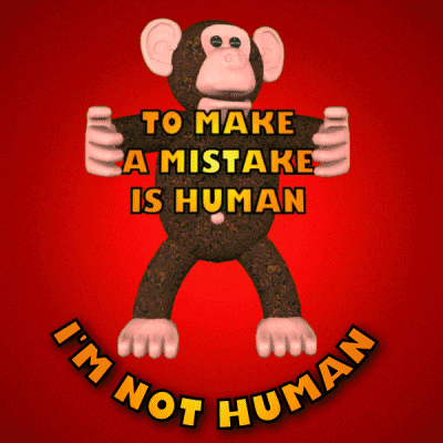 Sorry Monkey GIF