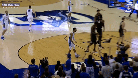 creighton bluejays davion mintz GIF by Creighton University Athletics