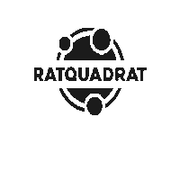 Rat Quadrat Sticker by Weltenretter