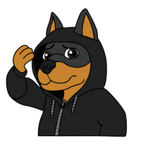 See No Evil Wtf Sticker by Dobernut