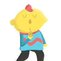 SunnyDayAhead sticker vibe lemon good vibes Sticker