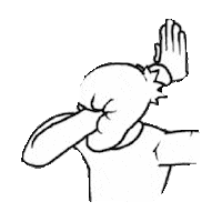 Facepalm Sticker by imoji