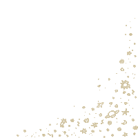 Space Gold Sticker by Funcases